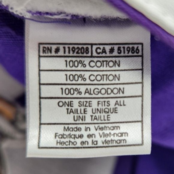 Minnesota Vikings Hat Winter Ear Flap Cap Purple NFL Football Outdoor Adjustable - Picture 6 of 6